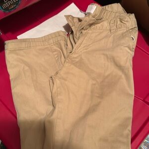 Children’s place sandy color uniform pants